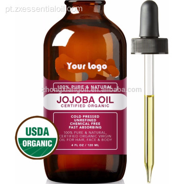 Personalizar Naturals óleo de Jojoba óleo prensado a frio